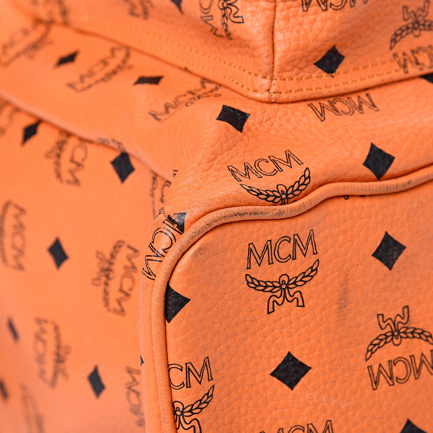 Visetos Side Stud Large Stark Backpack Orange