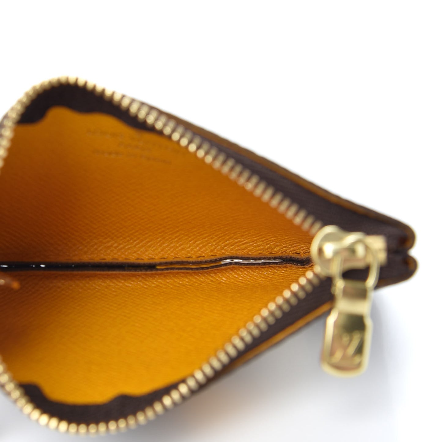 Monogram Groom Key Pouch