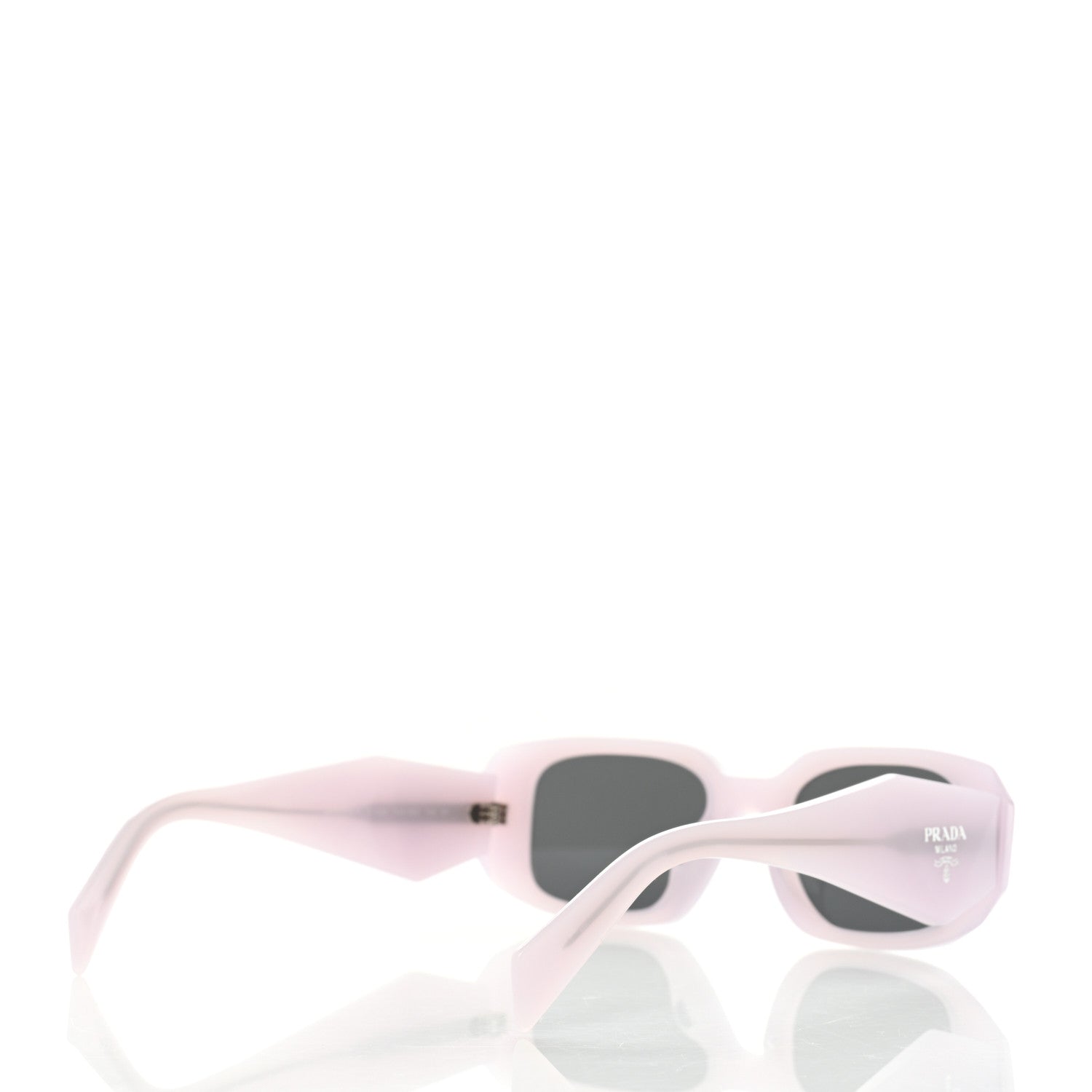 Prada Acetate Symbole Sunglasses SPR 17W Pink 4 of 7