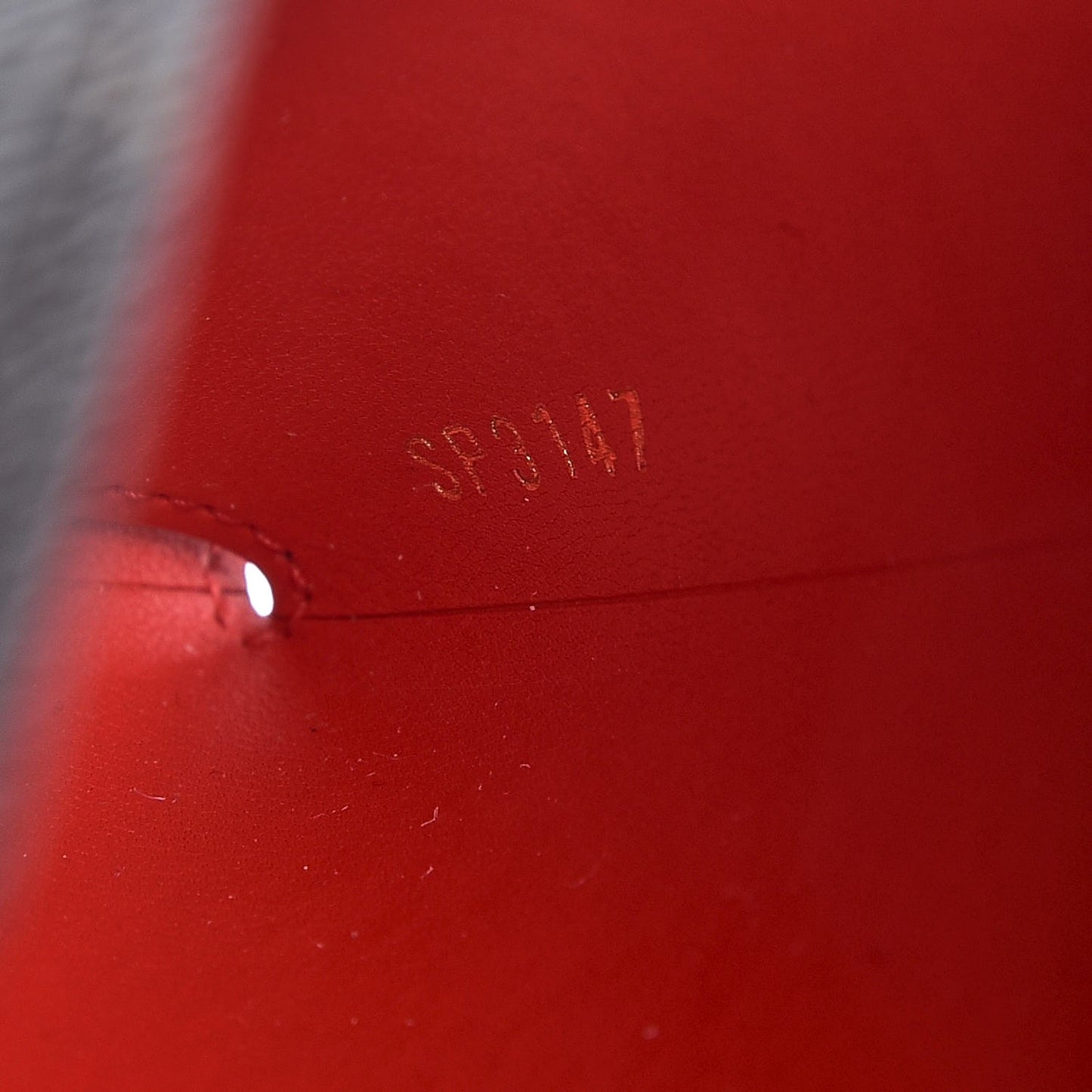 Monogram Medium Kirigami Pochette Insert Coquelicot