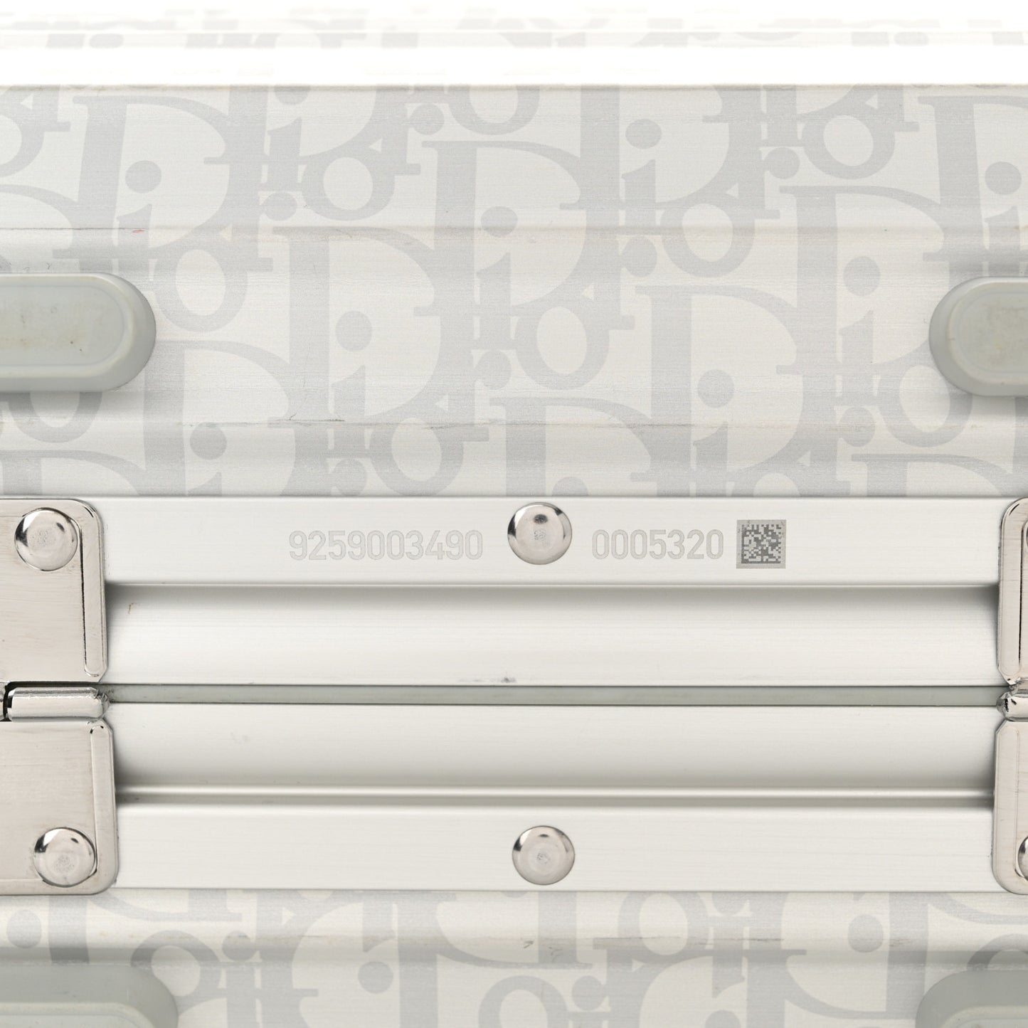 X RIMOWA Aluminum Oblique Hand Case Grey