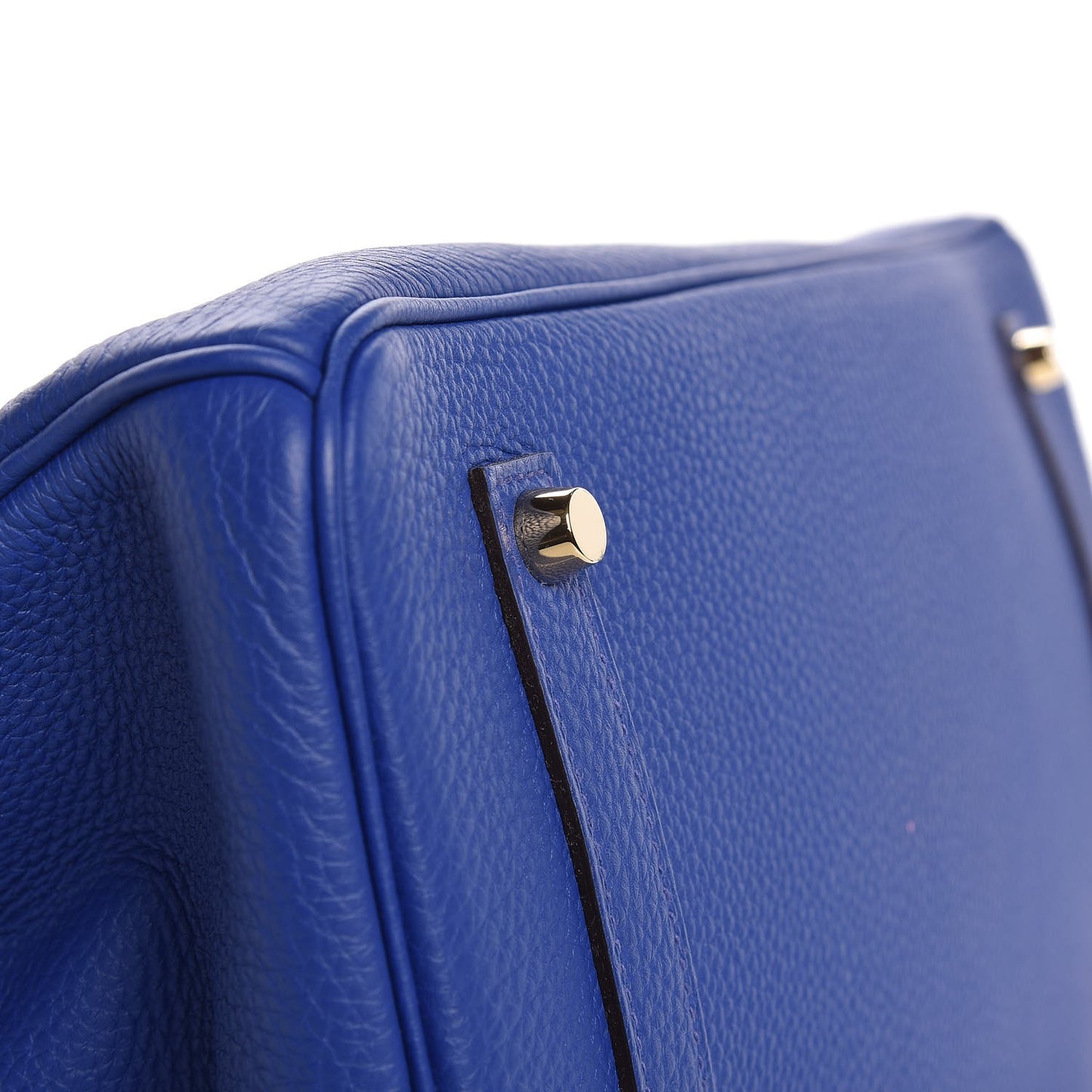 Togo Birkin 35 Bleu Electrique