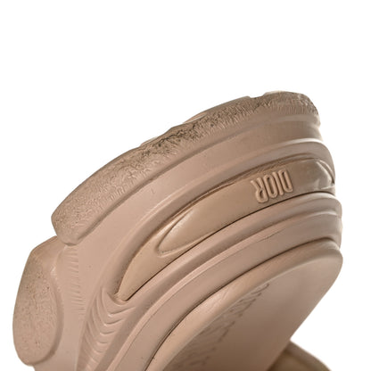 Christian Dior Technical Fabric D-Wander Slide Sandals 40 Beige 8 of 8