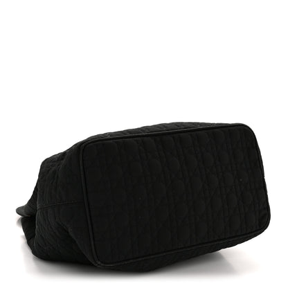 Christian Dior Nylon Cannage Medium Lady Dior Black 6 of 27