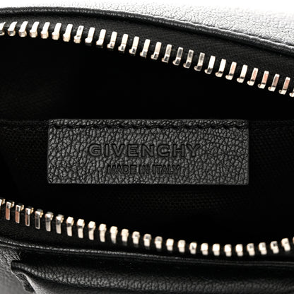 Givenchy Sugar Goatskin Small Antigona Beauty Wristlet Black 6 of 7