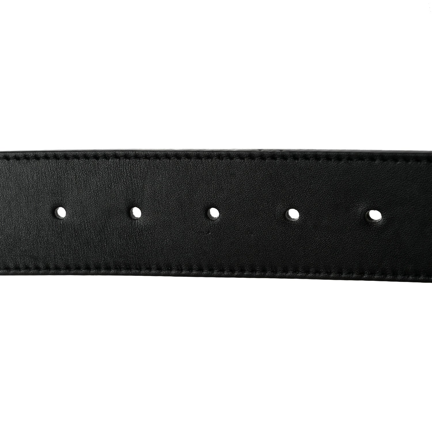 Gucci Calfskin Double G 40mm Belt 100 40 Black 5 of 6