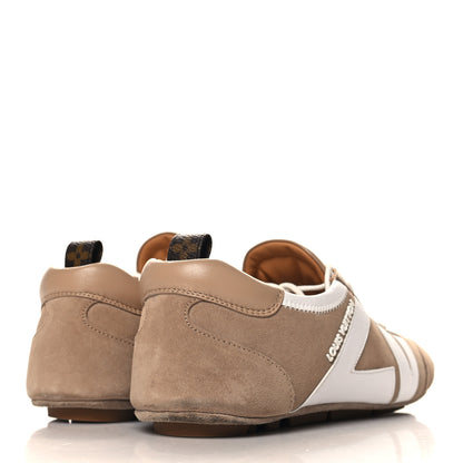 Louis Vuitton Suede Calfskin LV Sneakerina 41 Hazelnut Brown 5 of 10