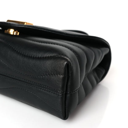 Louis Vuitton Calfskin LV New Wave Chain Bag Black 8 of 8