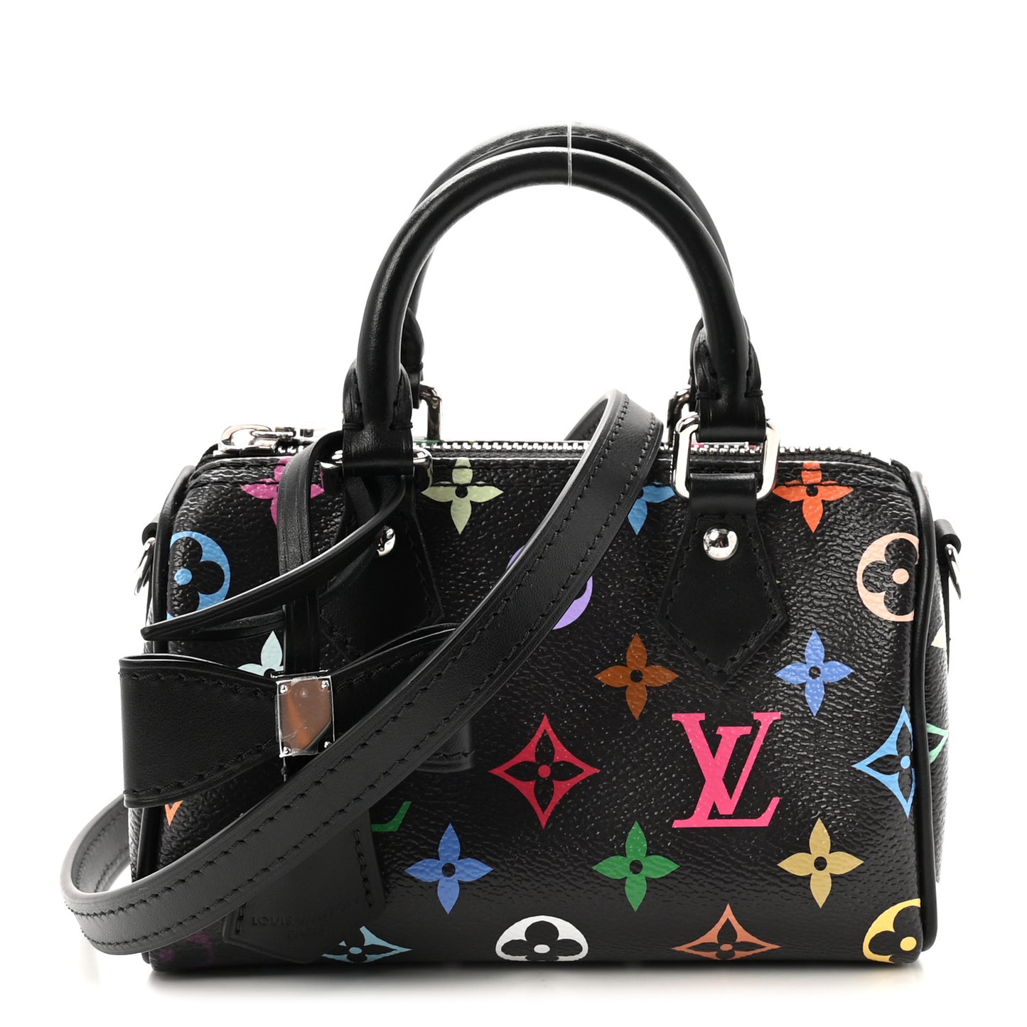 LV x TM Monogram Multicolor Nano Speedy Black