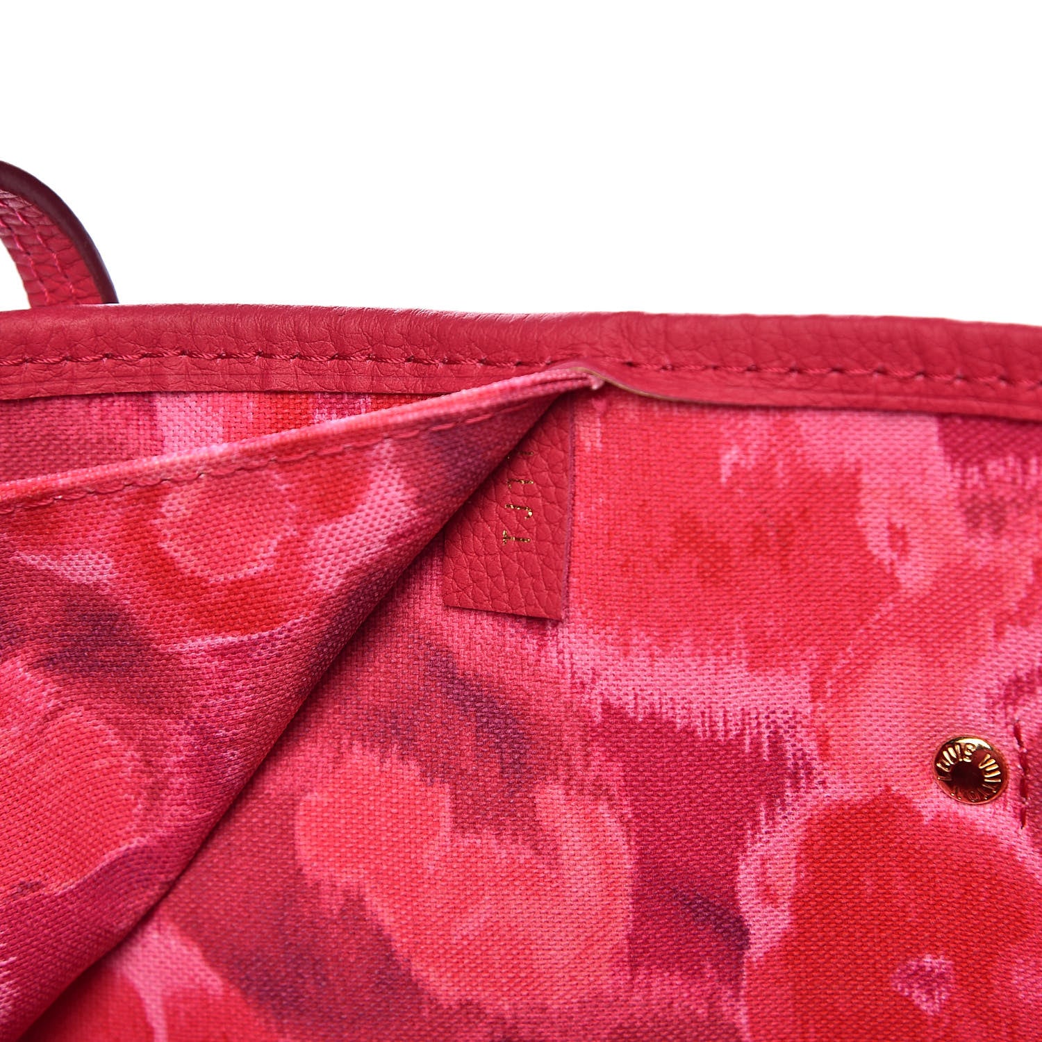 Louis Vuitton Monogram Articles de Voyage Ikat Neverfull GM Rose Indien 7 of 12