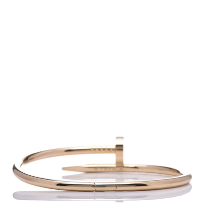 Cartier 18K Yellow Gold Juste Un Clou Bracelet 17 5 of 6