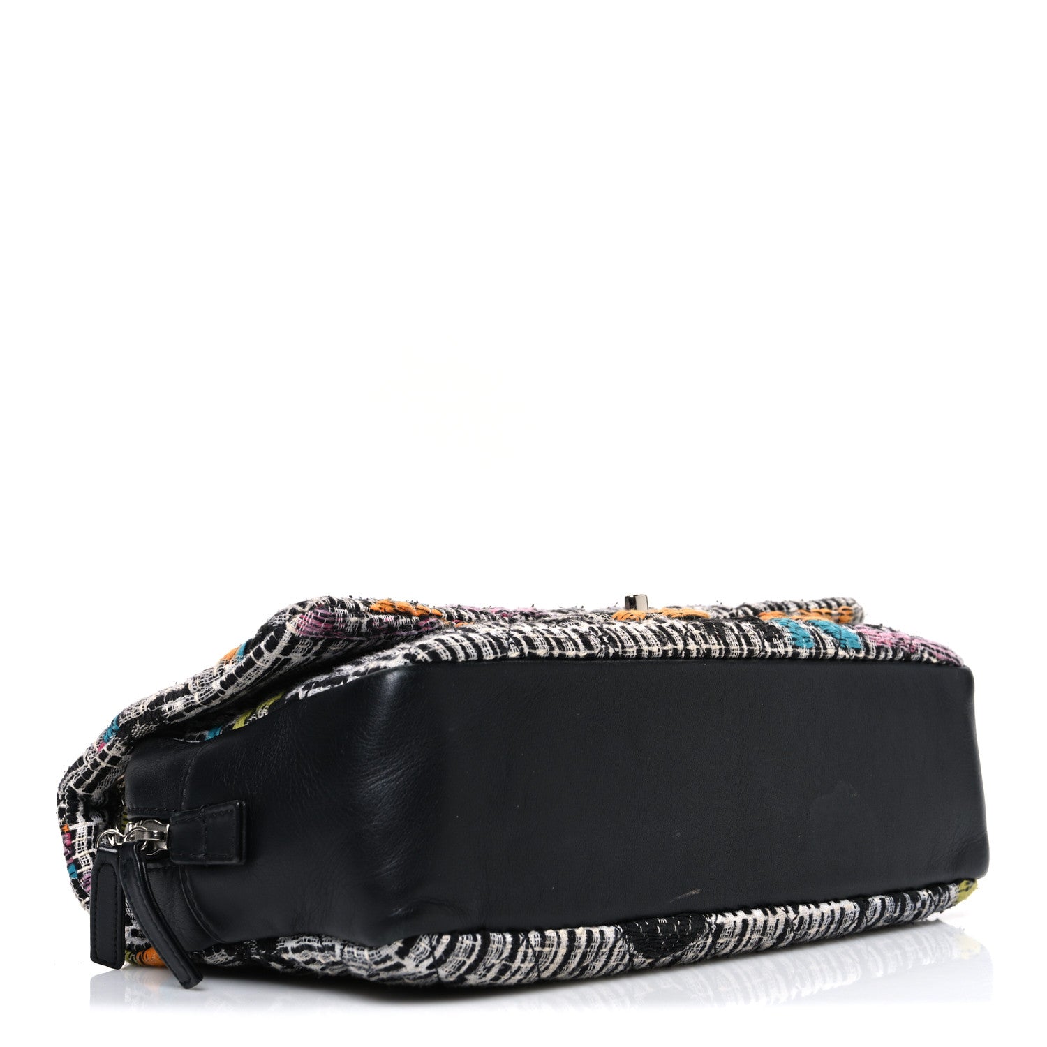 CHANEL♪ Chanel Fantasy Tweed Quilted Jumbo Easy Flap Multicolor 1845472