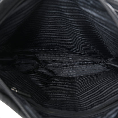 Prada Tessuto Nylon Saffiano Briefcase Black 5 of 12