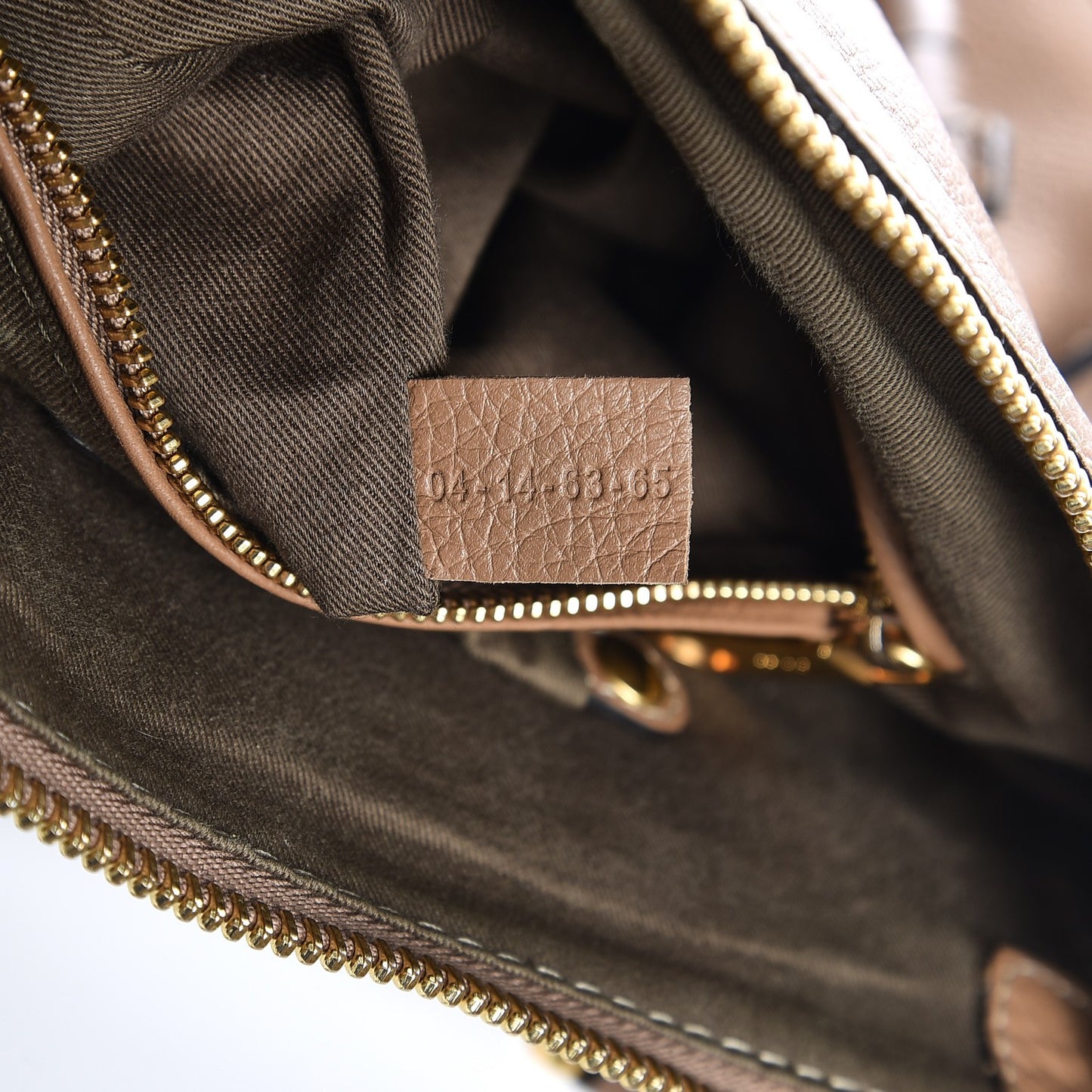 Calfskin Small Marcie Satchel Nut