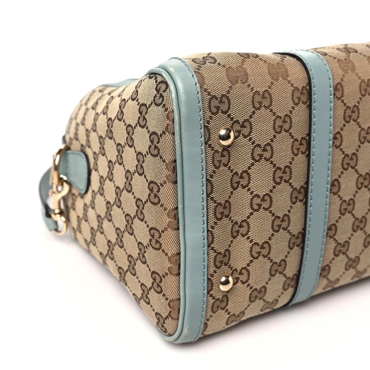 Gucci Monogram Medium Joy Boston Teal 9 of 13