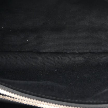 Saint Laurent Calfskin Y Quilted Monogram Medium Loulou Chain Satchel Black 5 of 17