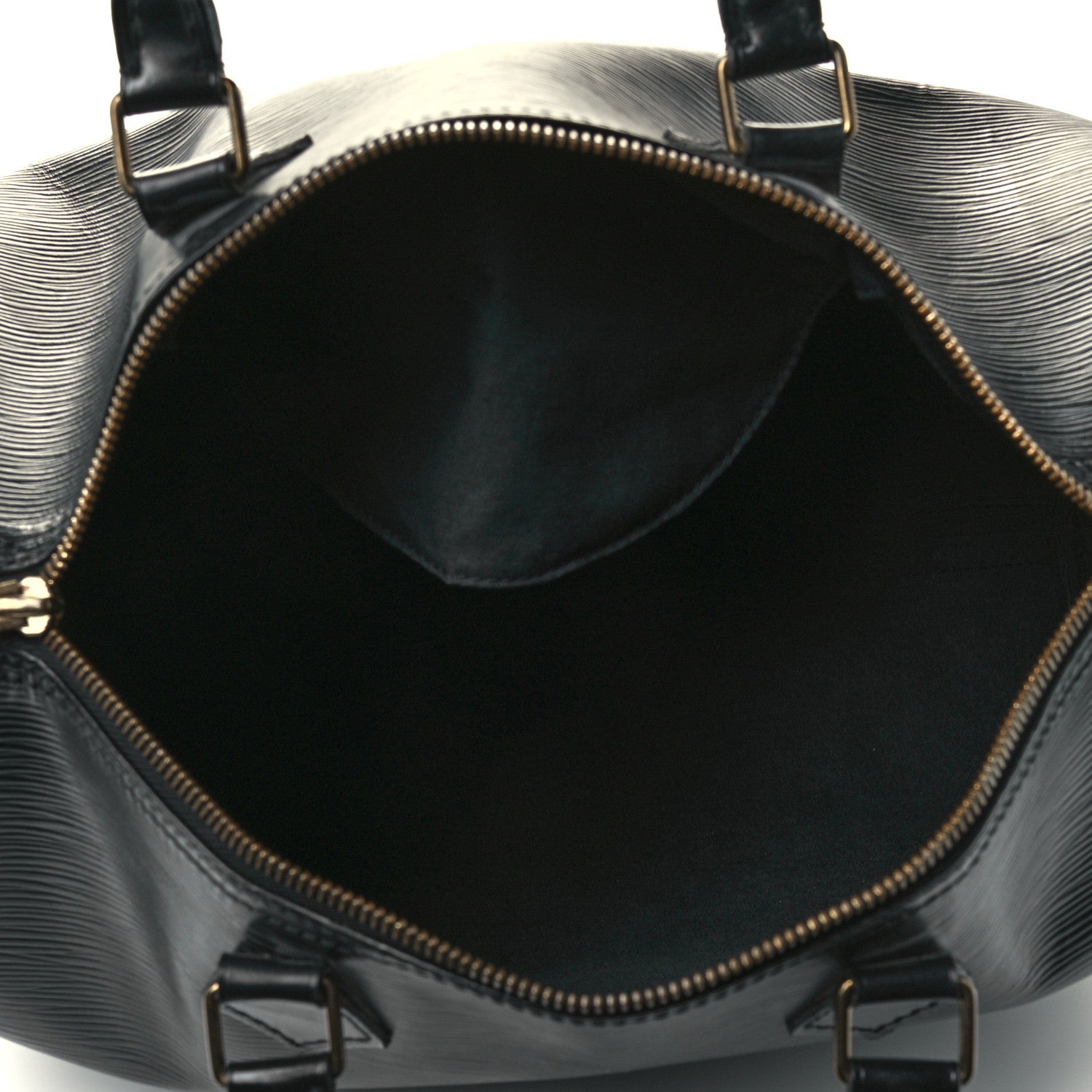 Louis Vuitton Epi Speedy 30 Black 5 of 12