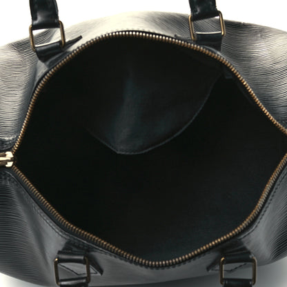 Louis Vuitton Epi Speedy 30 Black 5 of 12