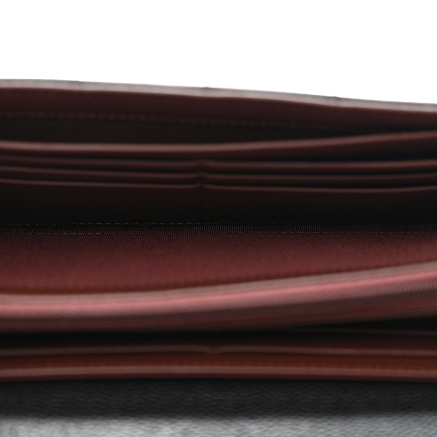 Chanel Caviar Quilted Large Gusset Flap Wallet Black 6 of 10