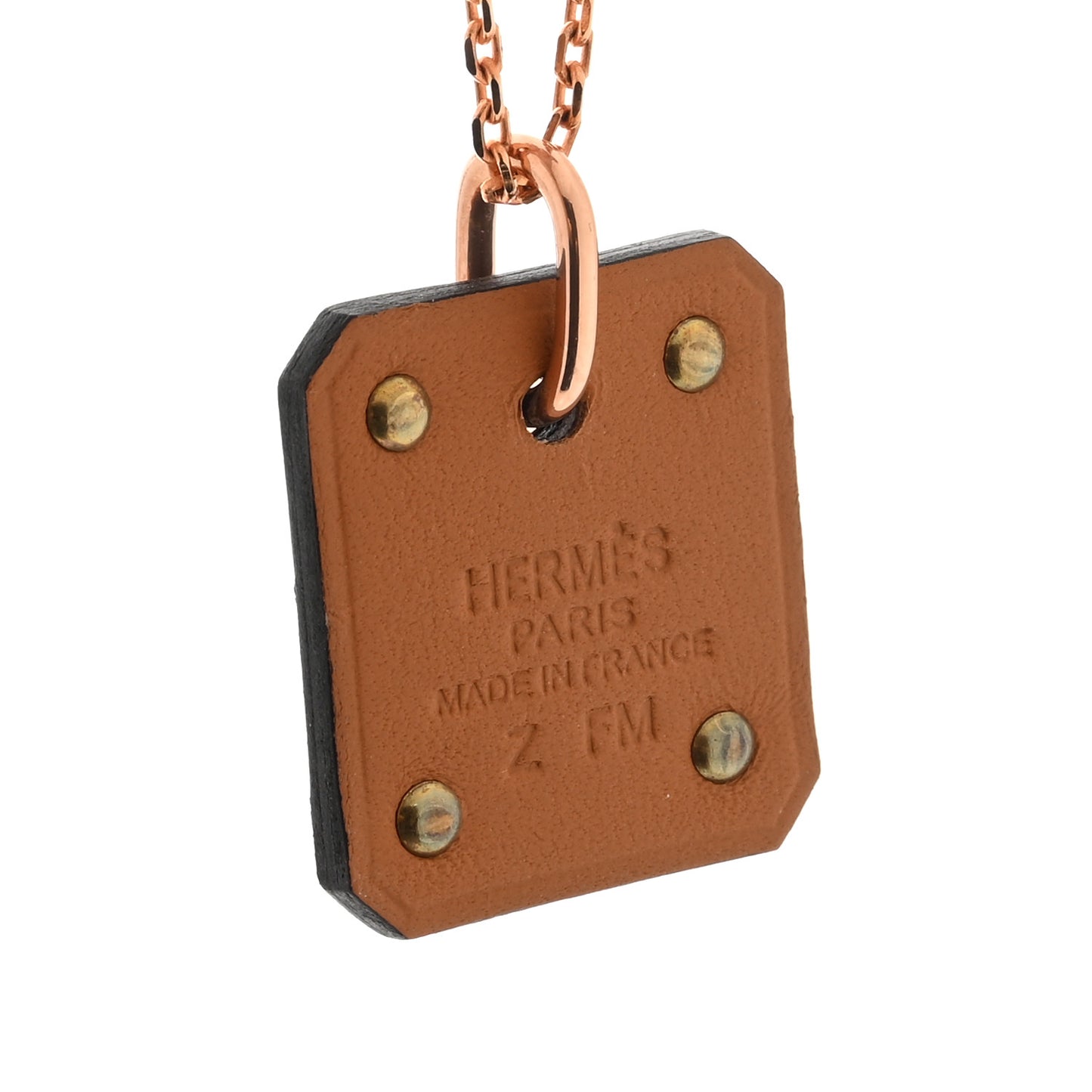 Rose Gold Plated Swift As De Coeur Necklace Black