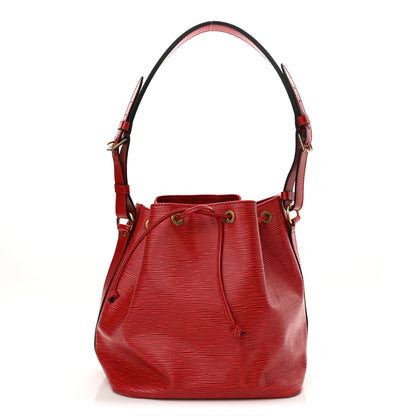 Louis Vuitton Epi Petit Noe Castillan Red 1 of 14