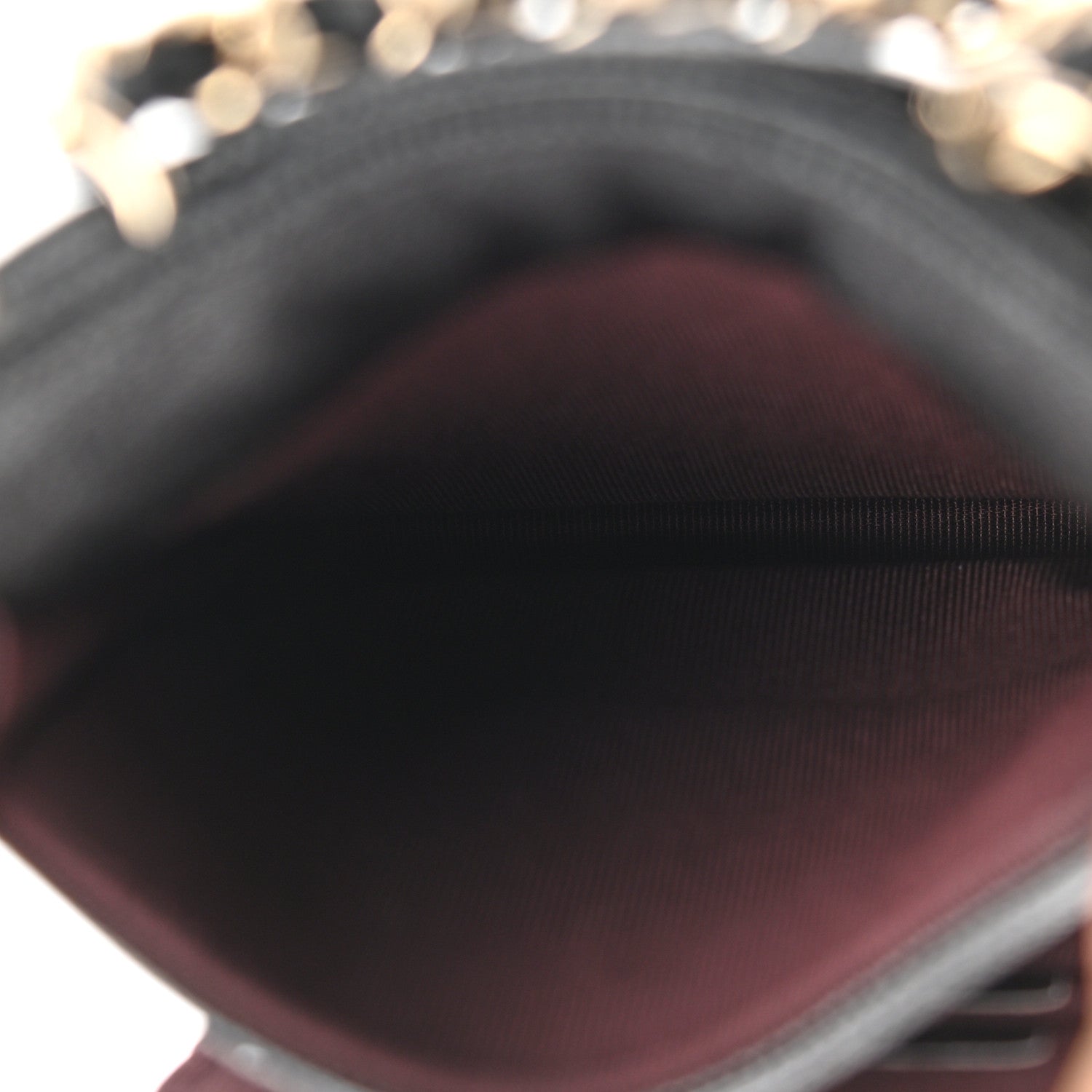 Chanel Caviar Quilted CC Phone Holder Black 6 of 12
