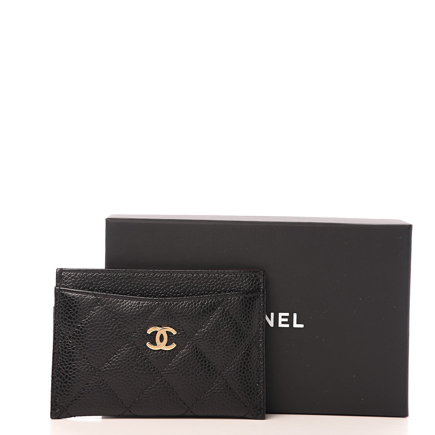 Chanel Caviar Quilted Card Holder Black 8 of 8