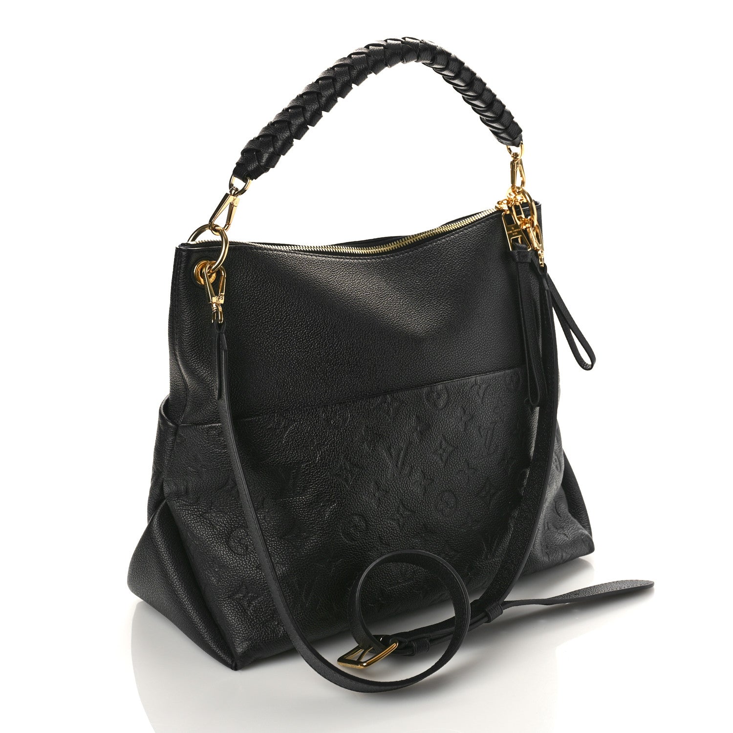 Louis Vuitton Empreinte Maida Hobo Black 3 of 9