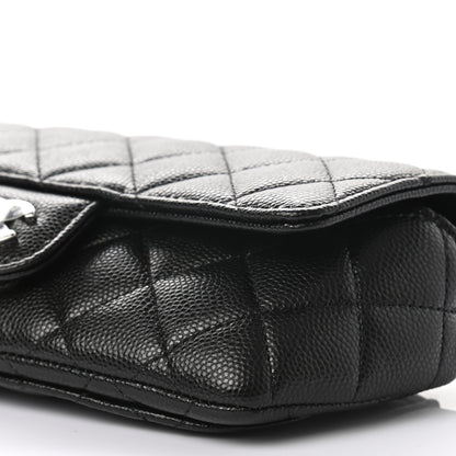 Chanel Caviar Quilted Glasses Case With Chain Black 9 of 9