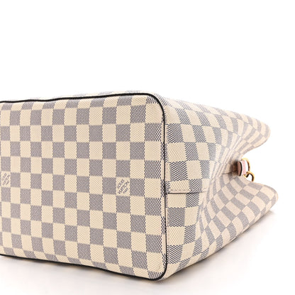 Louis Vuitton Damier Azur Neonoe MM Eau De Rose 11 of 11