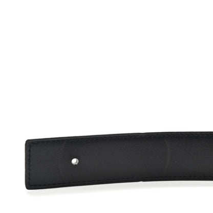 Hermes Togo Box 32mm Belt Strap 90 Alezan Black 7 of 7