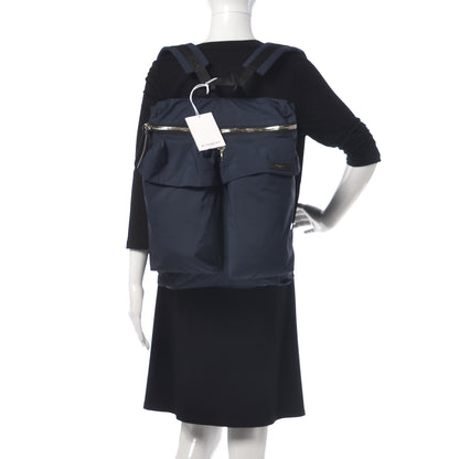 Givenchy Nylon Flat Backpack Navy 2 of 8