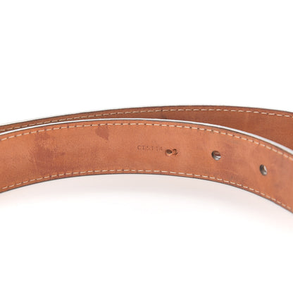 Louis Vuitton Calfskin Monogram 30mm LV Initiales Reversible Belt 75 30 Black 5 of 6