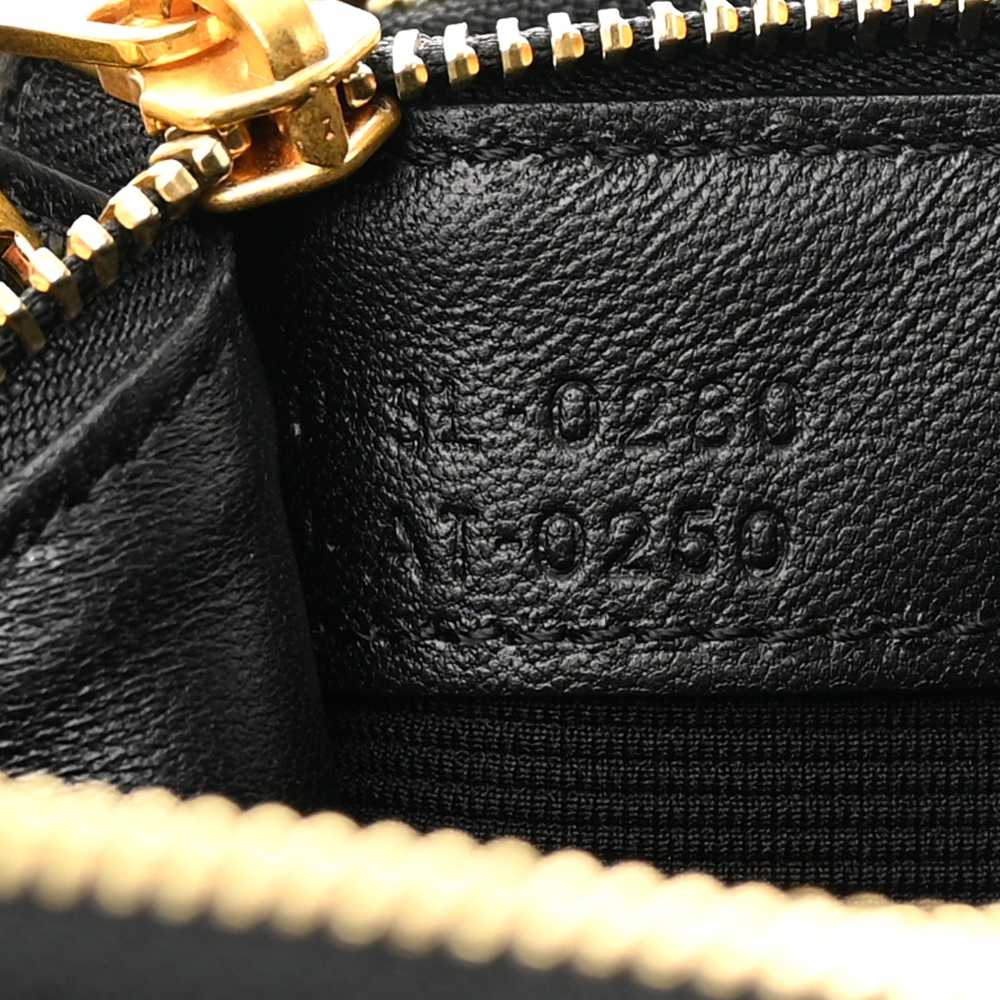 Lambskin Large Trio Crossbody Bag Black