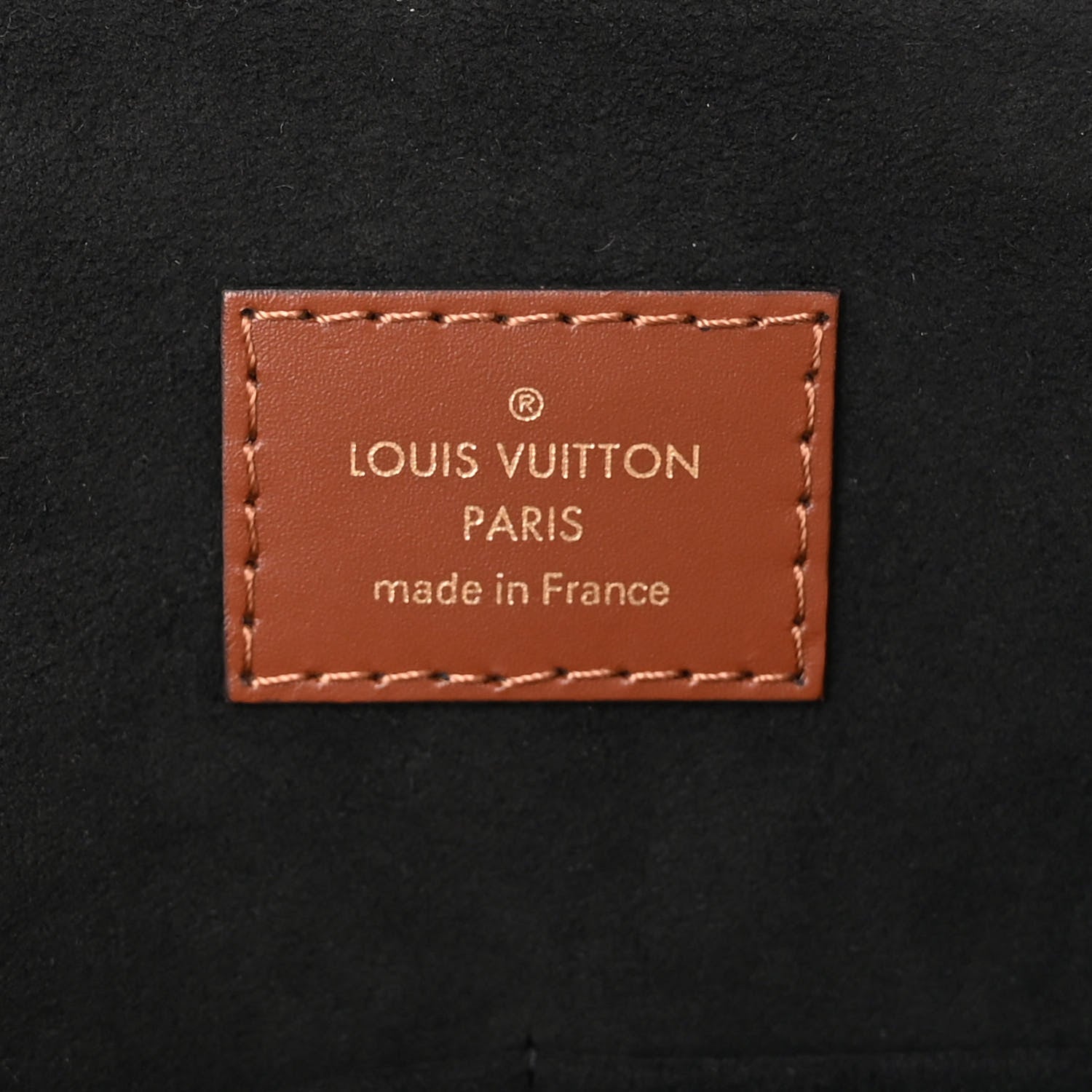 Louis Vuitton Monogram V Tote MM Black 6 of 10