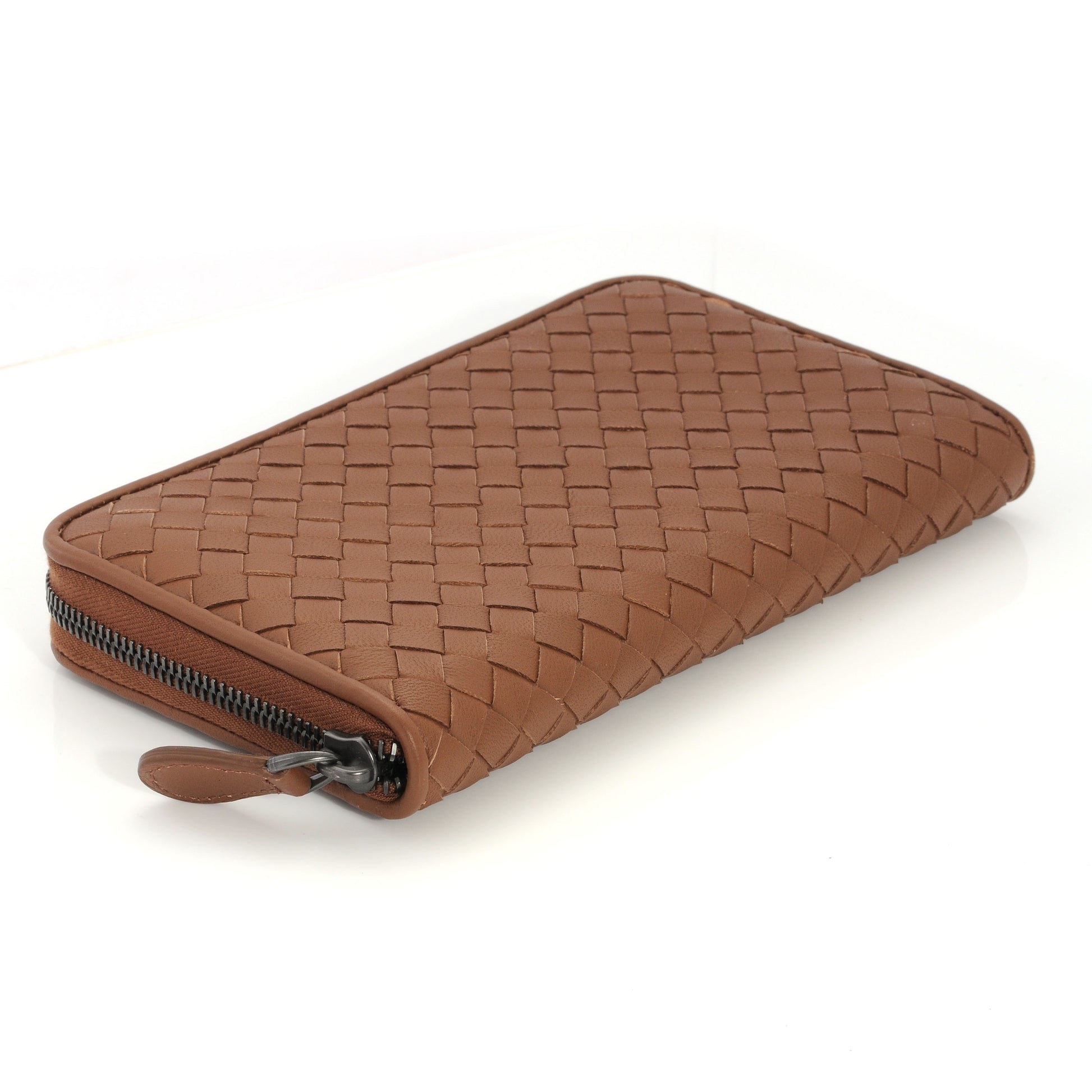 Bottega Veneta Nappa Intrecciato Zip Around Wallet Edoardo 3 of 7