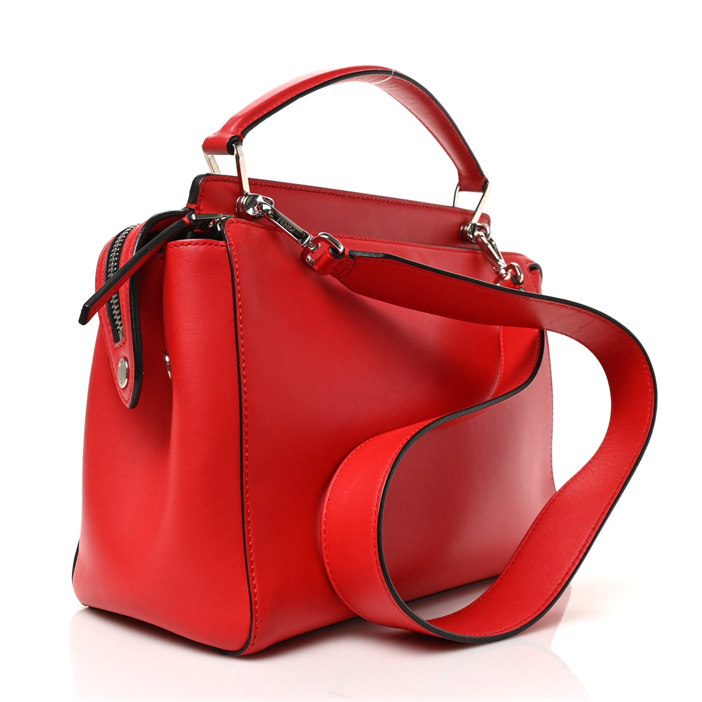 Vitello Baltico Dolce Shiny Nappa DotCom Satchel Caipiroska Bubblegum