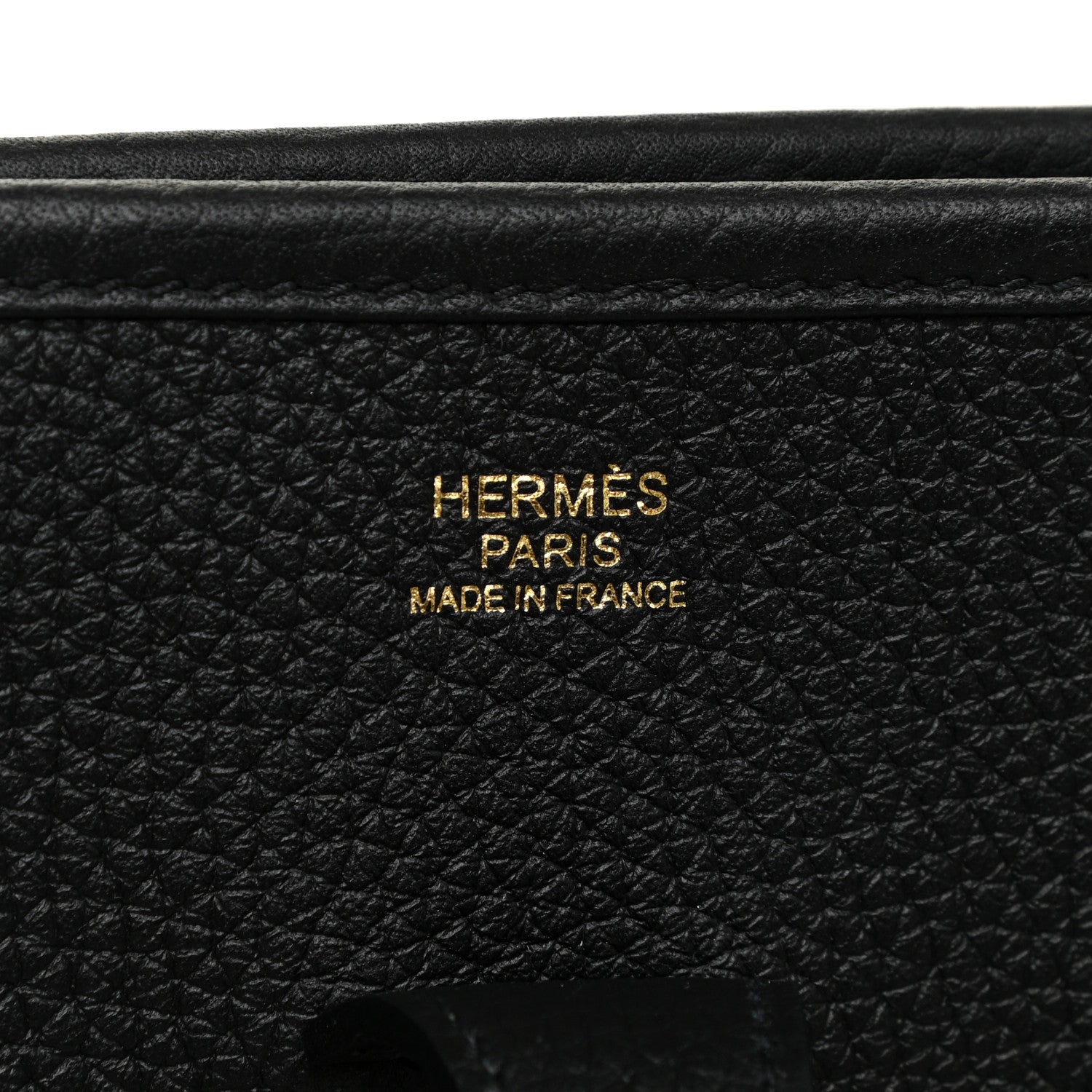 Hermes Taurillon Clemence Evelyne III PM Black 6 of 11