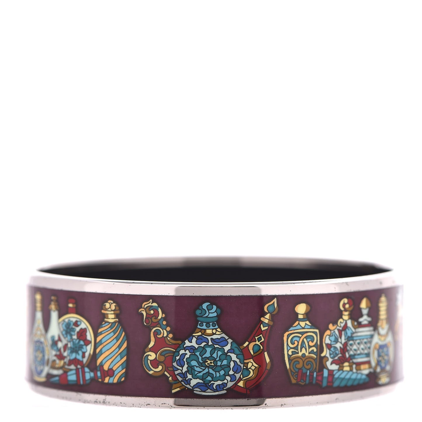 Enamel Printed Wide Flacons Bracelet 65