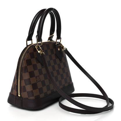 Louis Vuitton Damier Ebene Alma BB 3 of 9