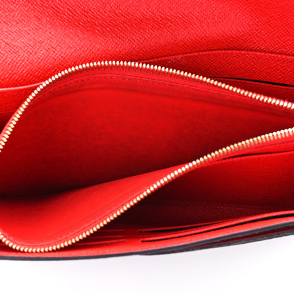 Louis Vuitton Monogram Sarah Wallet NM Coquelicot 7 of 11