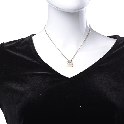 Chanel Resin Lock Necklace Pink 2 of 6