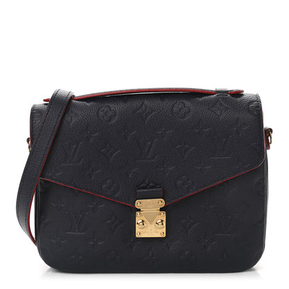 Louis Vuitton Empreinte Pochette Metis Marine Rouge 1 of 12