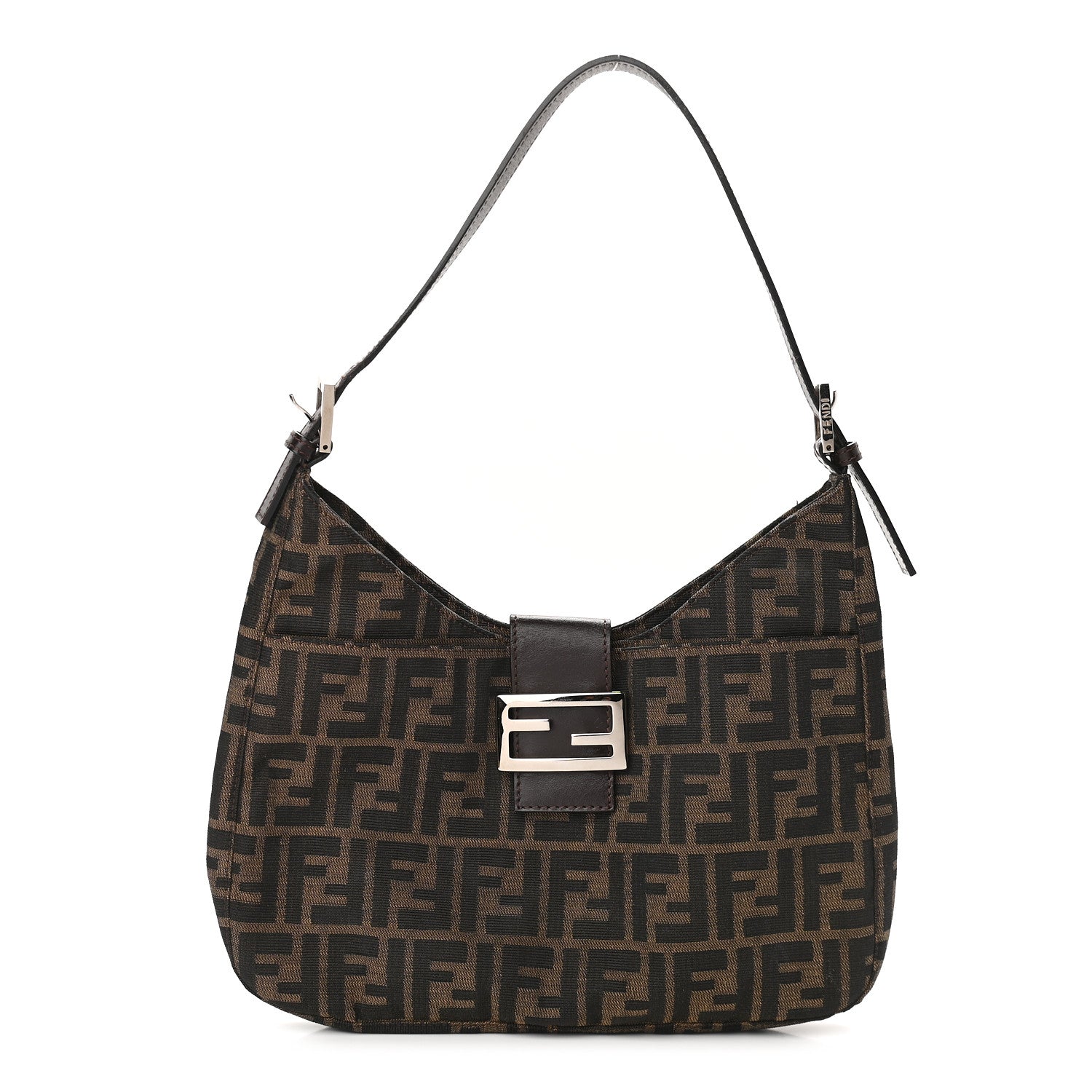 Fendi Zucca Hobo Tobacco 1 of 10