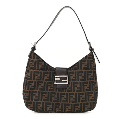 Fendi Zucca Hobo Tobacco 1 of 10