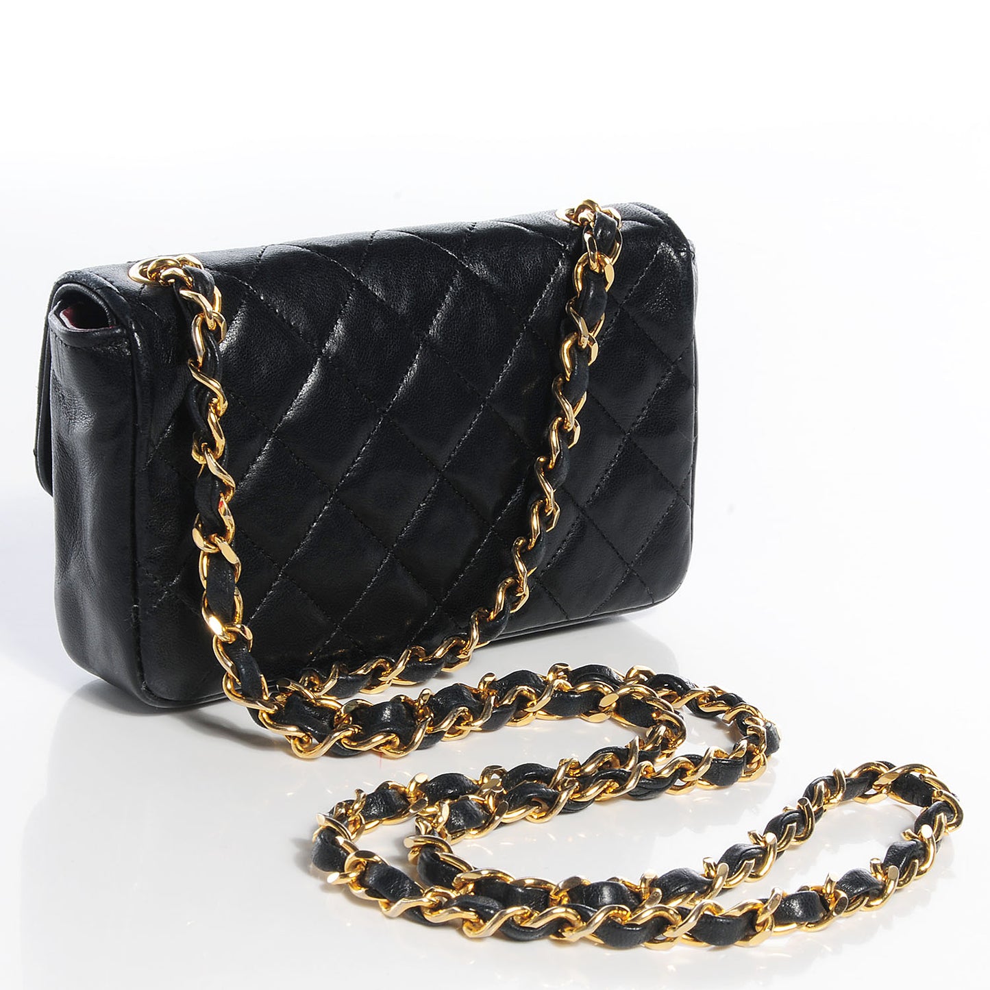 Lambskin Mini Flap Black