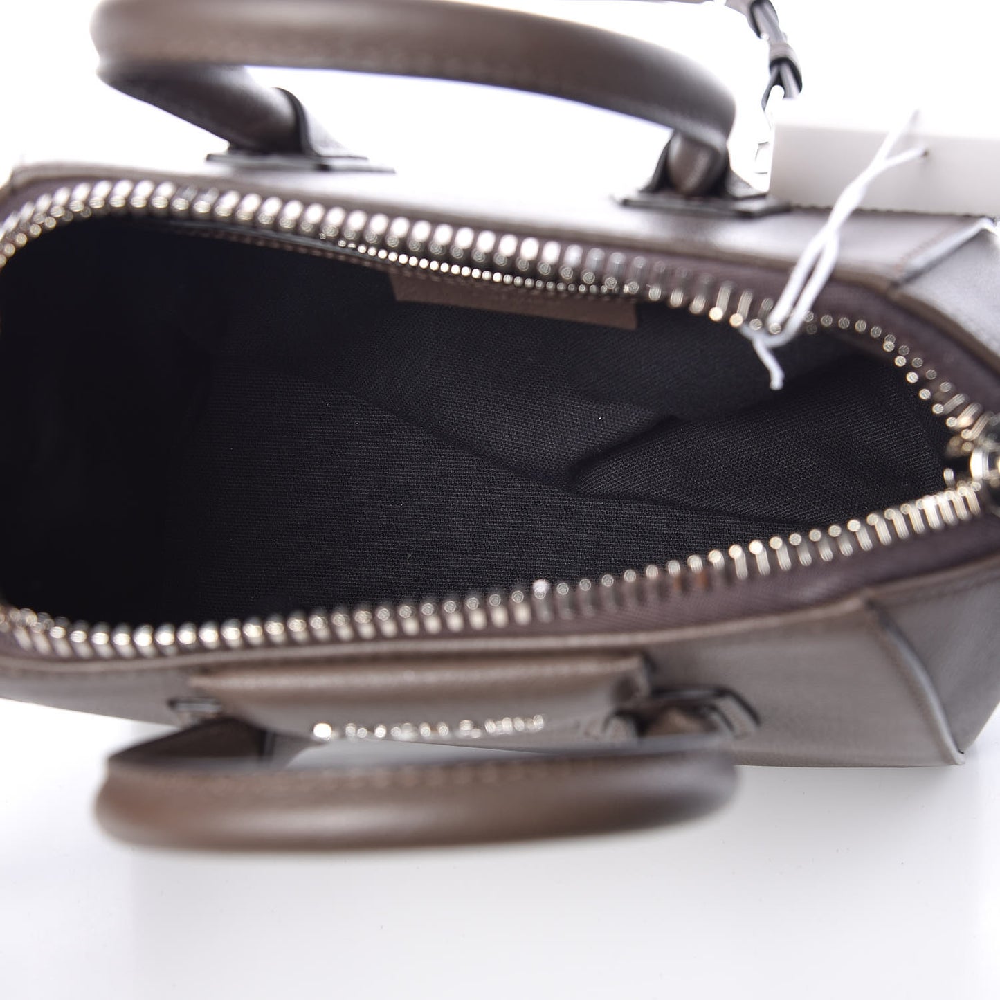 Sugar Goatskin Mini Antigona Heather Grey