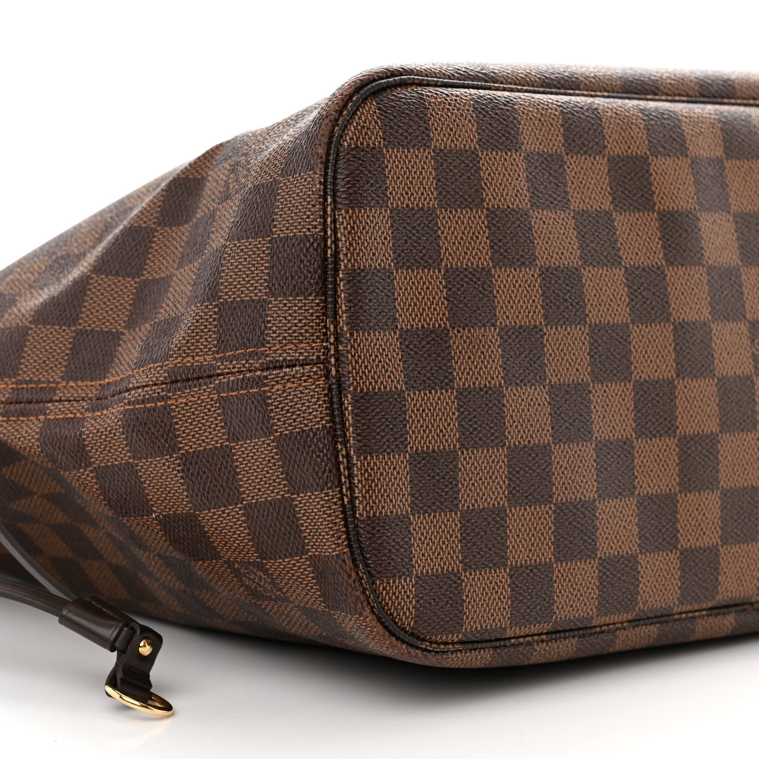 Louis Vuitton Damier Ebene Neo Neverfull MM Rose Ballerine 9 of 15