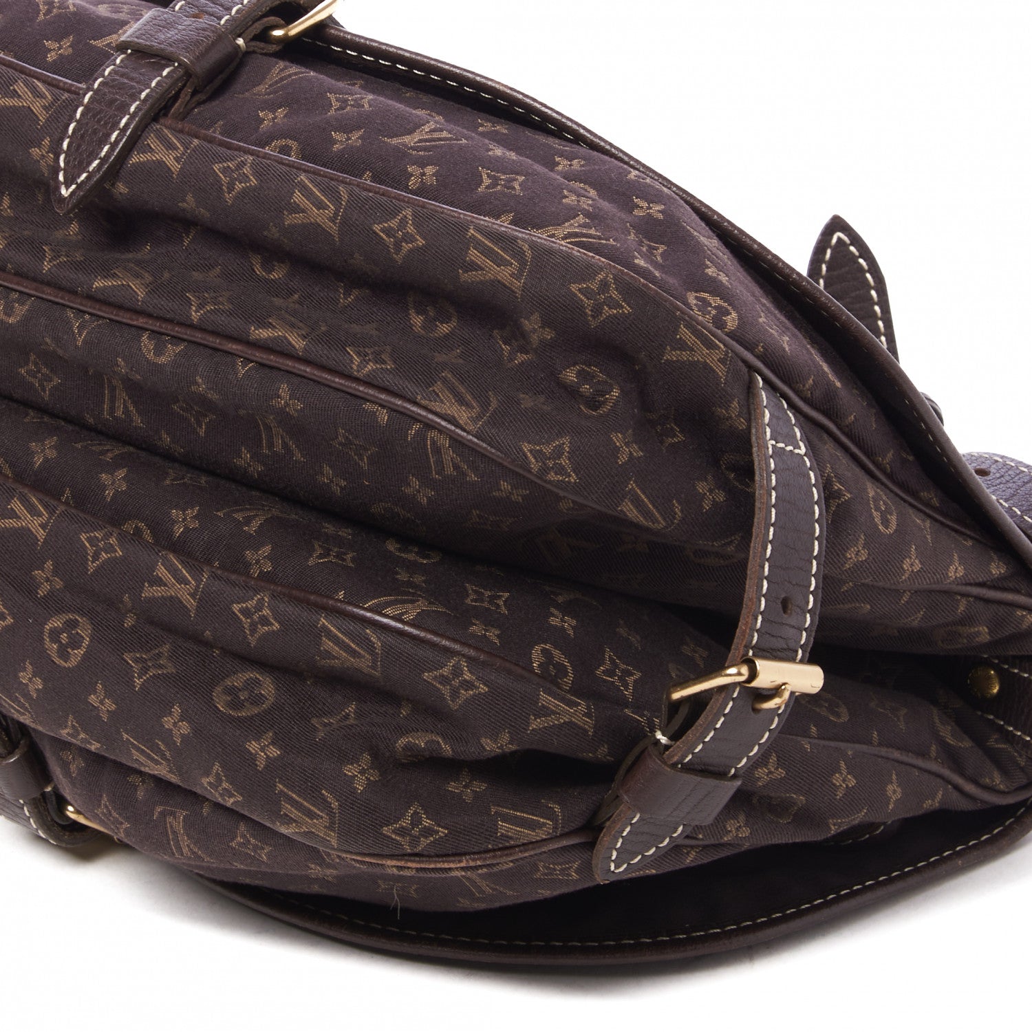 Louis Vuitton Monogram Mini Lin Saumur Ebene 6 of 8