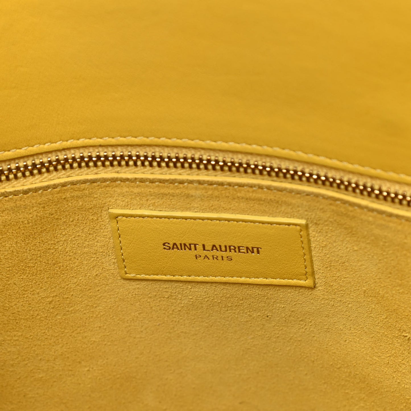 Calfskin Small Sac De Jour Bag Yellow